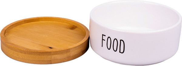 Изображение товара Миска для животных Mr. Kranch Food / MKR019738 (белый)