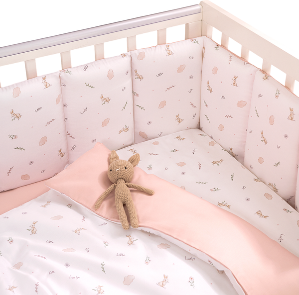 Изображение товара Комплект постельный для малышей Perina Sleepy / КПП6.120-SL.07 (розовый)