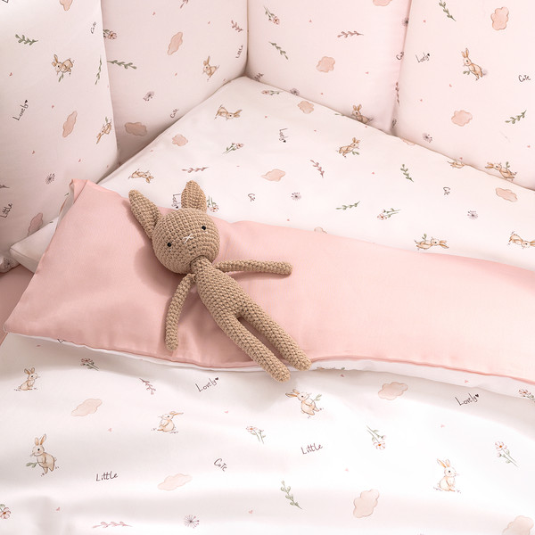 Изображение товара Комплект постельный для малышей Perina Sleepy / КПП6.120-SL.07 (розовый)