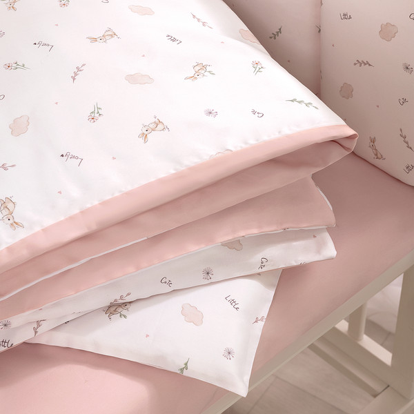 Изображение товара Комплект постельный для малышей Perina Sleepy / КПП6.120-SL.07 (розовый)