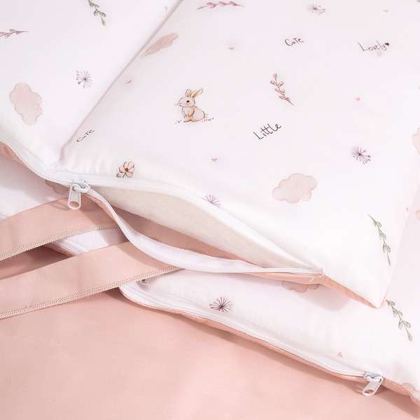 Изображение товара Комплект постельный для малышей Perina Sleepy / КПП6.120-SL.07 (розовый)