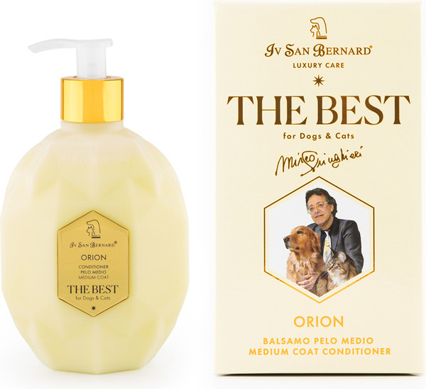 Изображение товара Кондиционер для животных Iv San Bernard The Best line Orion Для средней шерсти с экстрактом меда (500мл)