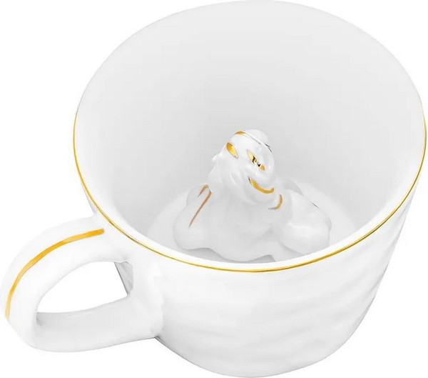 Изображение товара Кружка Elan Gallery Лошадь / 330967 (белый/золото)