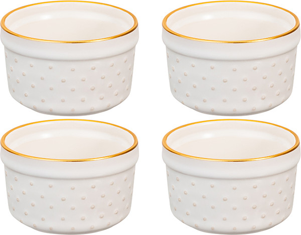 Изображение товара Форма для запекания Elan Gallery Бисер / 240546 (молочно - белый)