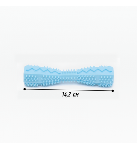 Изображение товара Игрушка для собак HaisenPet Шестиугольник-косточка с шипам / HP-DT4-4716