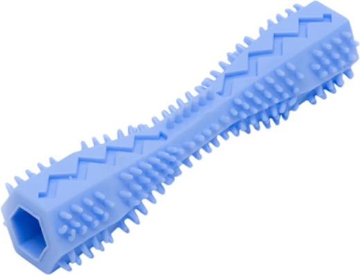 Изображение товара Игрушка для собак HaisenPet Шестиугольник-косточка с шипам / HP-DT4-4716