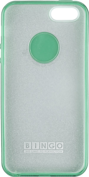 Изображение товара Чехол-накладка JZZS Shine для Apple iPhone 5/5S (бирюзовый)
