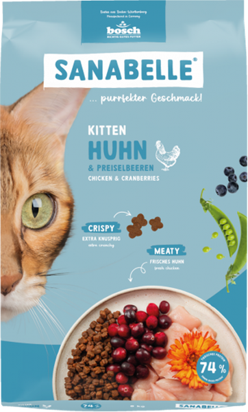 Изображение товара Сухой корм для кошек Bosch Petfood Sanabelle Kitten (400г)