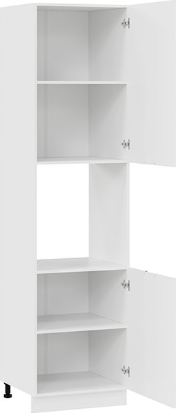 Изображение товара Шкаф-пенал кухонный ТриЯ Гренада 1ПВ6 с двумя дверями (белый/холст белый)