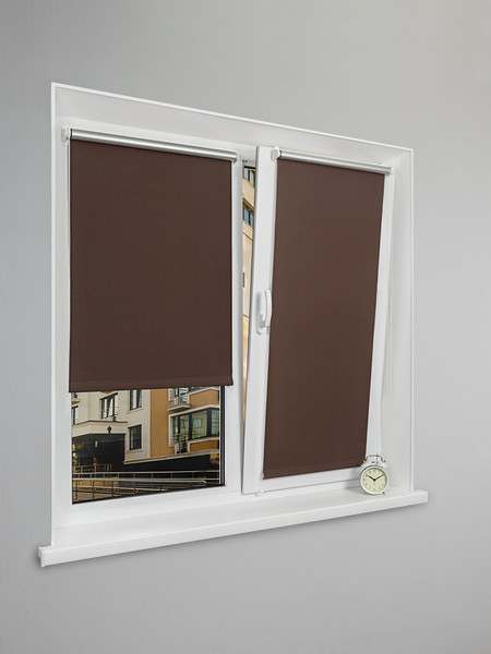 Изображение товара Рулонная штора Lm Decor LM 68-09 180x185 (шоколад)