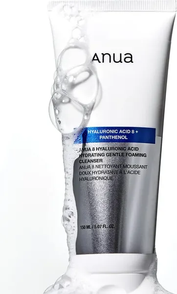 Изображение товара Пенка для умывания ANUA 8 Hyaluronic Acid Hydrating Gentle Foaming (150мл)