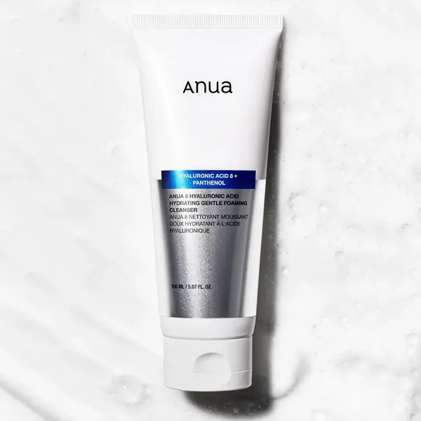 Изображение товара Пенка для умывания ANUA 8 Hyaluronic Acid Hydrating Gentle Foaming (150мл)