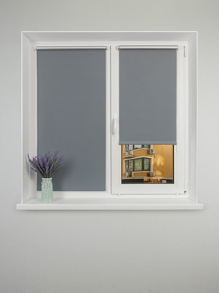 Изображение товара Рулонная штора Lm Decor LM 68-10 200x185 (темно-серый)