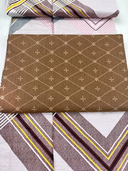 Изображение товара Комплект постельного белья Реноме 1.5сп Оливковая коллекция. Простыня на резинке УУ 0400 (поплин)