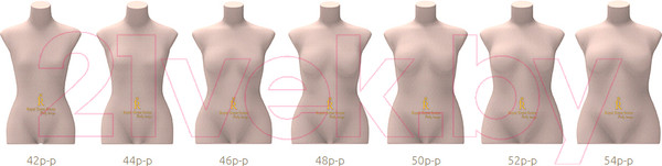 Изображение товара Манекен портновский Royal Dress Forms Christina + стойка Звезда (бежевый, размер 50)