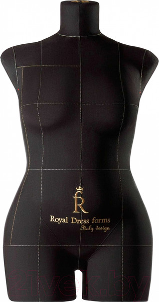 Изображение товара Манекен портновский Royal Dress Forms Monica+ стойка Милан (черный, размер 48)