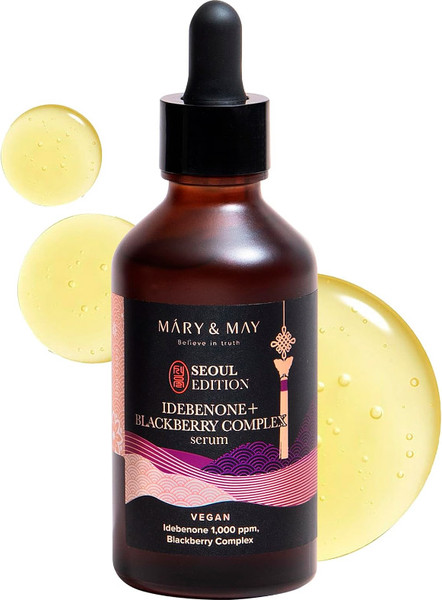 Изображение товара Сыворотка для лица Mary & May Idebenone + Blackberry Complex (80мл)