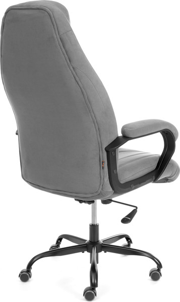 Изображение товара Кресло офисное Tetchair Boss metalBL (велюр, серый, 29)