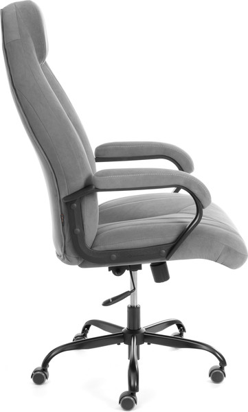 Изображение товара Кресло офисное Tetchair Boss metalBL (велюр, серый, 29)