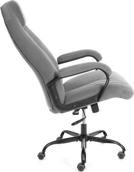 Изображение товара Кресло офисное Tetchair Boss metalBL (велюр, серый, 29)