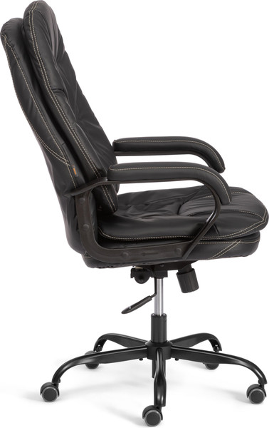 Изображение товара Кресло офисное Tetchair Comfort Lux (22) metalBL (кожзам, черный, 36-6)