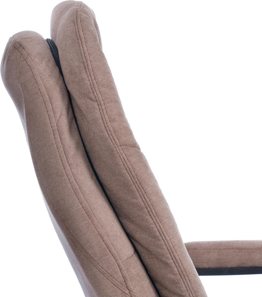 Изображение товара Кресло офисное Tetchair Comfort Lux (22) metalBL (ткань, светло-коричневый, KUB 03)