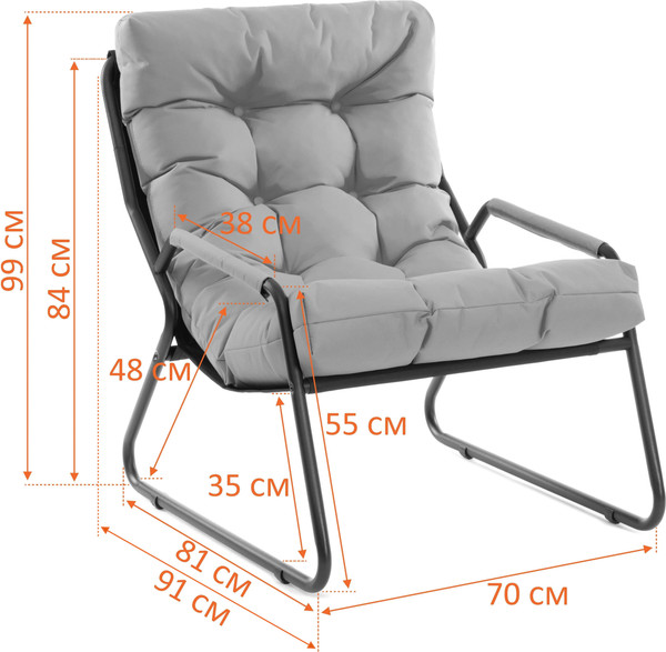 Изображение товара Кресло мягкое Tetchair Ergo рогожка (коричневый, 3М7-147)