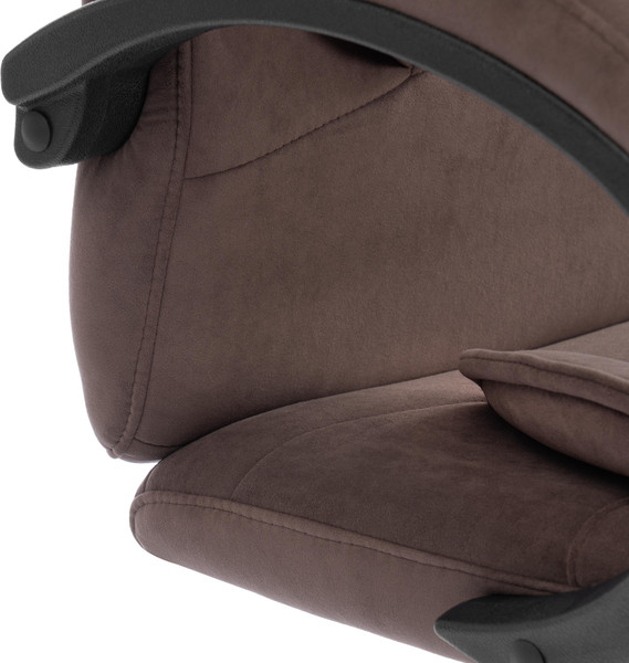 Изображение товара Кресло офисное Tetchair Oreon metalBL велюр (коричневый, 6)
