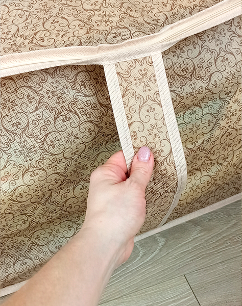 Изображение товара Кофр для хранения Гелеос Миндаль / МНД_28 (бежевый)