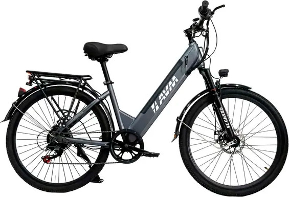 Изображение товара Электровелосипед AVM Grand 26 (серый)