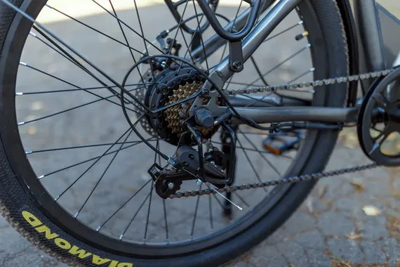 Изображение товара Электровелосипед AVM Grand 26 (серый)