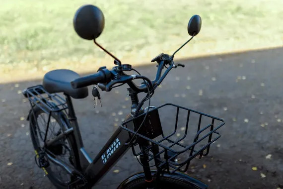 Изображение товара Электровелосипед AVM Grand 26 (серый)