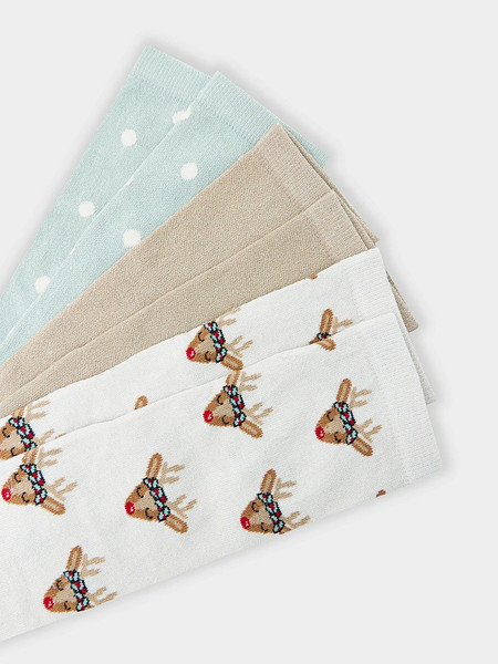 Изображение товара Носки Mark Formelle 273A-2609 (р.23-25, капучино/светлая оливка/зефирный)