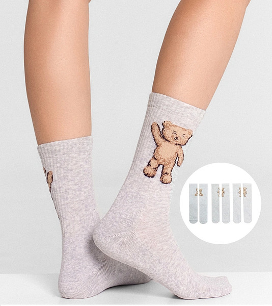 Изображение товара Носки Mark Formelle 287A-2530 (р.25-27, светло-серый меланж-3)