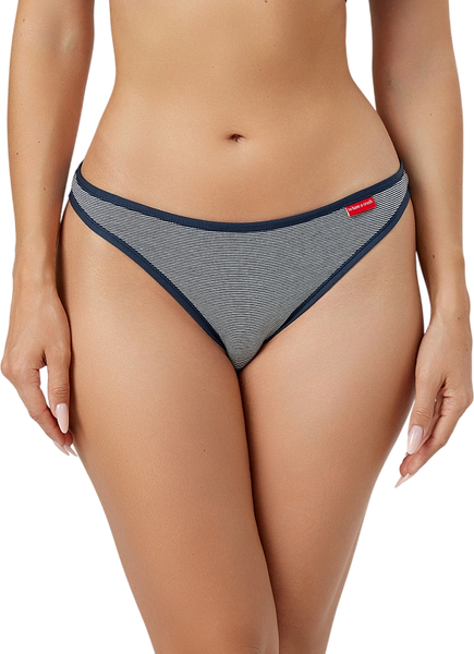 Изображение товара Трусы женские Mark Formelle 412621 (р.94, сине-молочная полоска/декор)