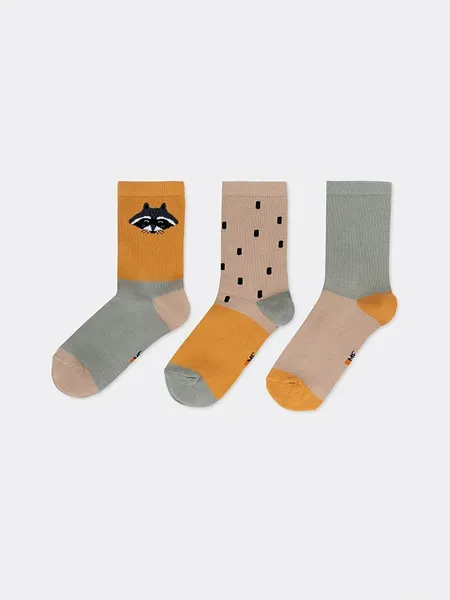 Изображение товара Носки детские Mark Formelle 430A-2071 (р.16, кэмел/капучино/оливка)