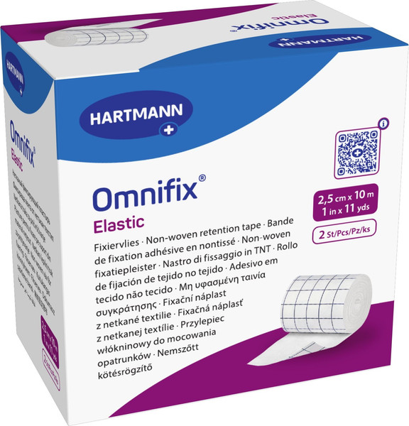 Изображение товара Лейкопластырь Omnifix Elastic нетканый 2.5x1000