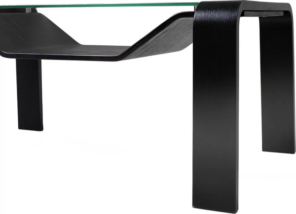 Изображение товара Журнальный столик Мебелик Гурон 1 (черный матовый)