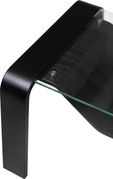 Изображение товара Журнальный столик Мебелик Гурон 1 (черный матовый)
