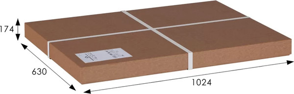 Изображение товара Журнальный столик Мебелик Гурон 1 (черный матовый)