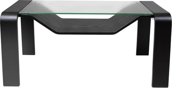 Изображение товара Журнальный столик Мебелик Гурон 1 (черный матовый)