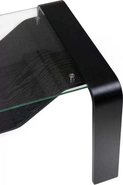 Изображение товара Журнальный столик Мебелик Гурон 1 (черный матовый)