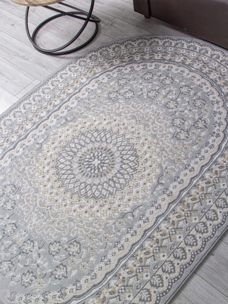 Изображение товара Ковер Merinos Cuba F399-OVAL-BLUE (2х3)