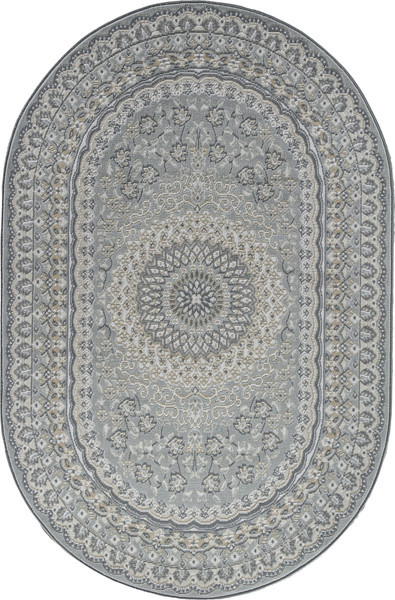 Изображение товара Ковер Merinos Cuba F399-OVAL-BLUE (2х3)