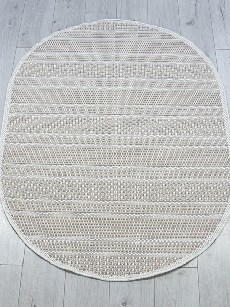 Изображение товара Циновка Merinos Kair S157-OVAL-BEIGE (1.2х1.7)