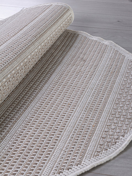 Изображение товара Циновка Merinos Kair S157-OVAL-BEIGE (1.2х1.7)