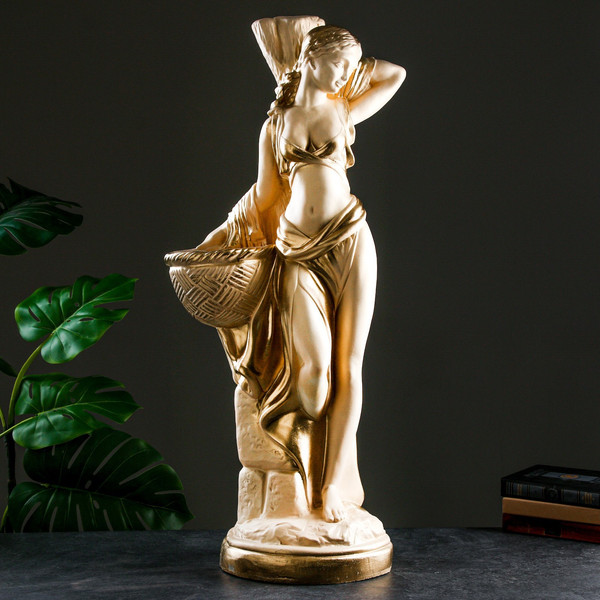 Изображение товара Фигурка для сада Хорошие сувениры Афродита / 9413349 (бежевый)