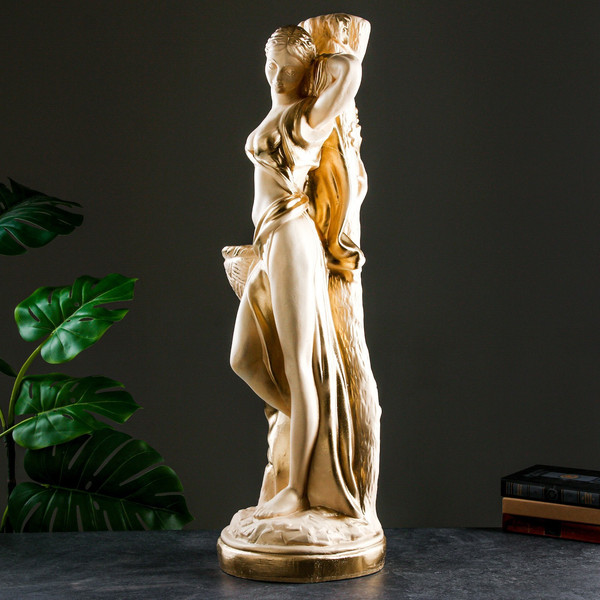 Изображение товара Фигурка для сада Хорошие сувениры Афродита / 9413349 (бежевый)