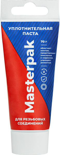 Изображение товара Фиксатор резьбы MasterProf Паста уплотнительная Masterpak ИС.131735 (70г)