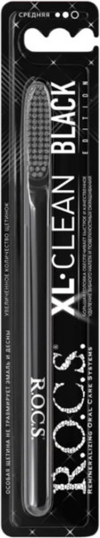 Изображение товара Зубная щетка R.O.C.S. XL-Clean Black Edition